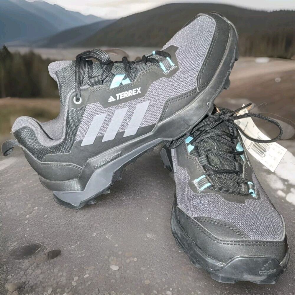 Adidas Shoes Women's 9.5 Black Terrex AX4 Primegreen Hiking Athletic FZ3255